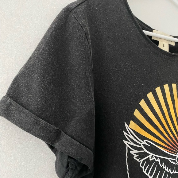 Fly High Eagle Eye Black T-Shirt - Picture 3 of 4